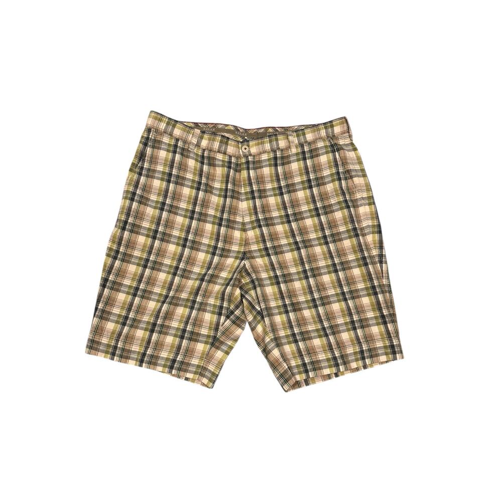 Tommy Bahama relax plaid men’s silk blend shorts size 40